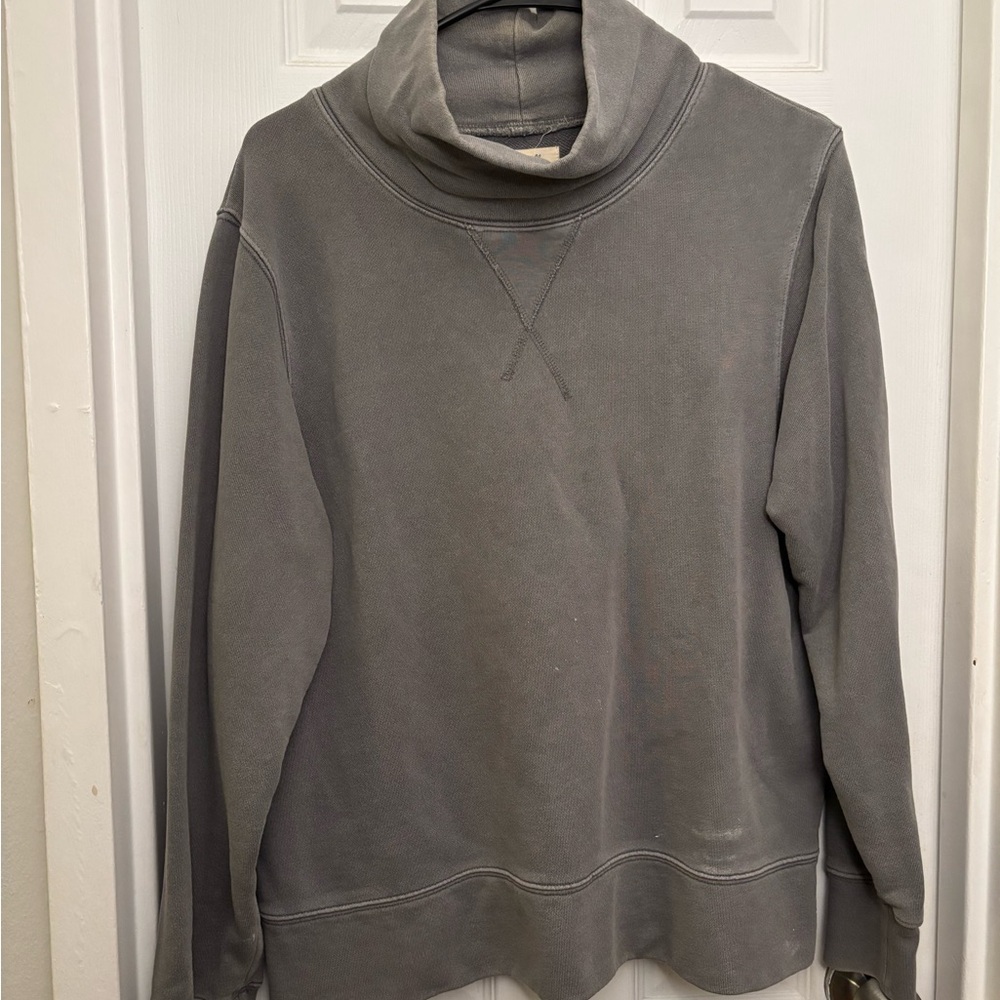 🍍2 for $20! Madewell Cowl Neck Gray Sweater